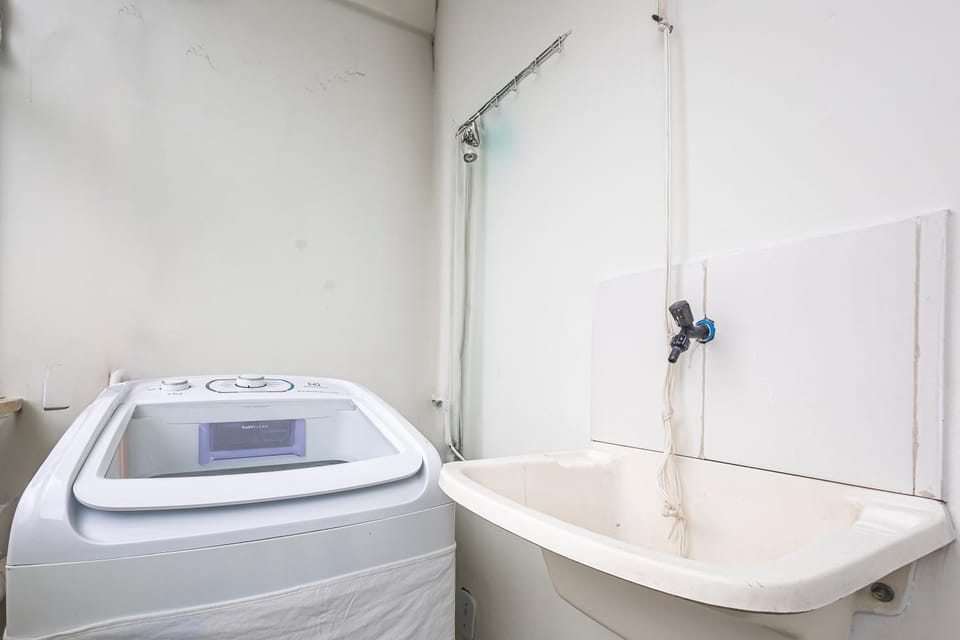 Balcony/Terrace, washing machine