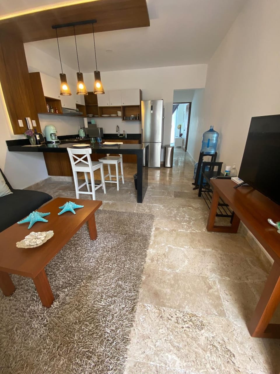 Amazing new comfy apartment steps from the beach Apartment in Puerto Morelos
