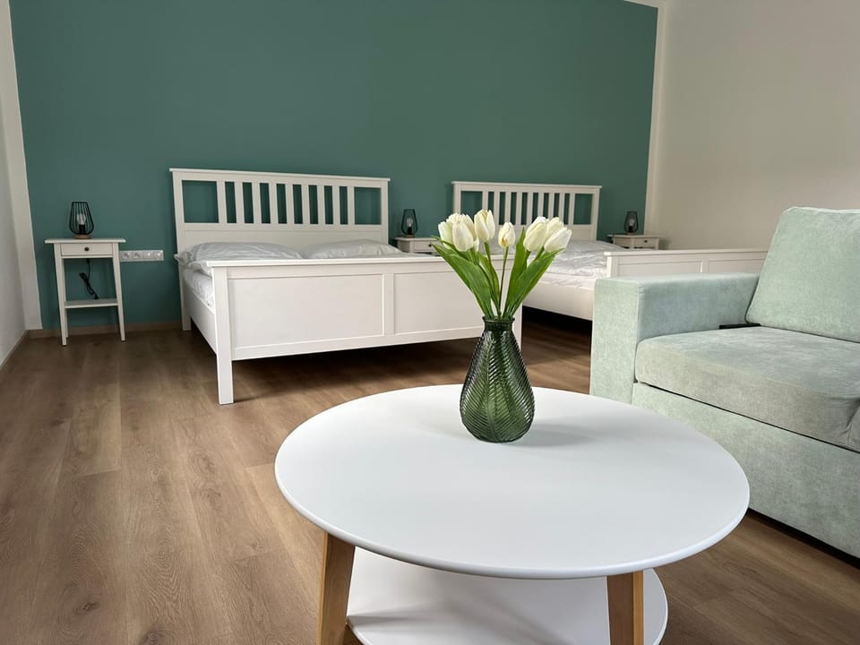 Living room, Bedroom