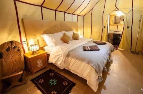 Silk Sahara Camp Luxury tent in Morocco