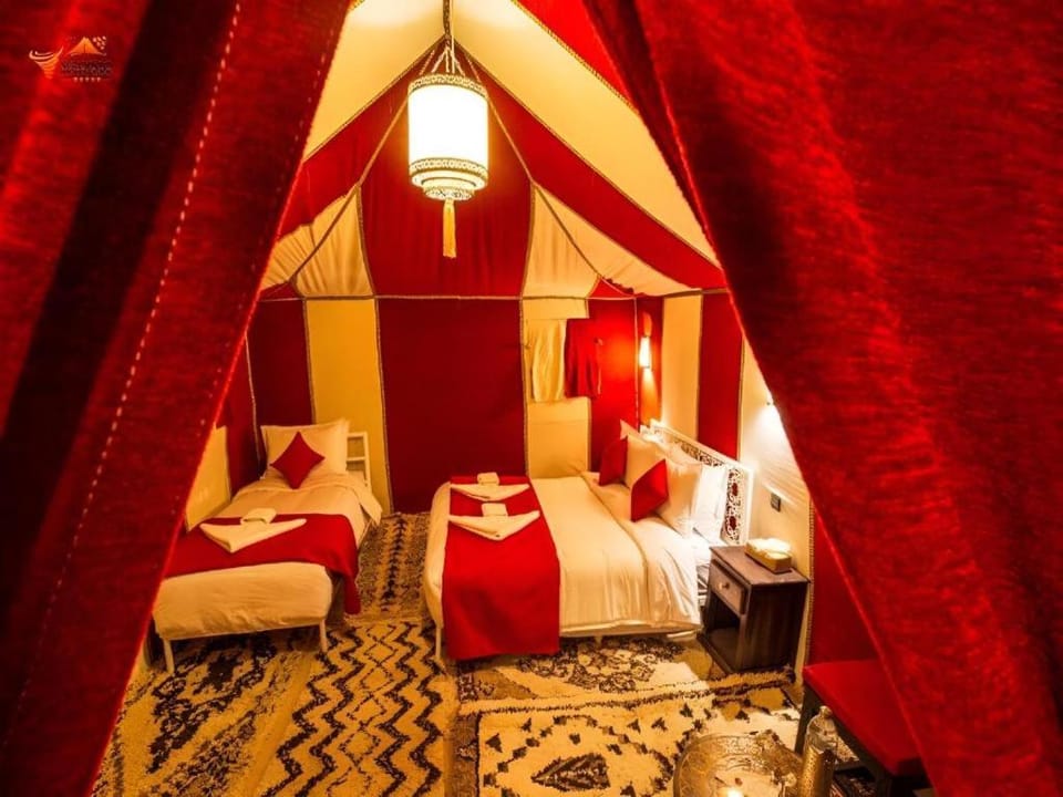 Silk Sahara Camp Luxury tent in Morocco