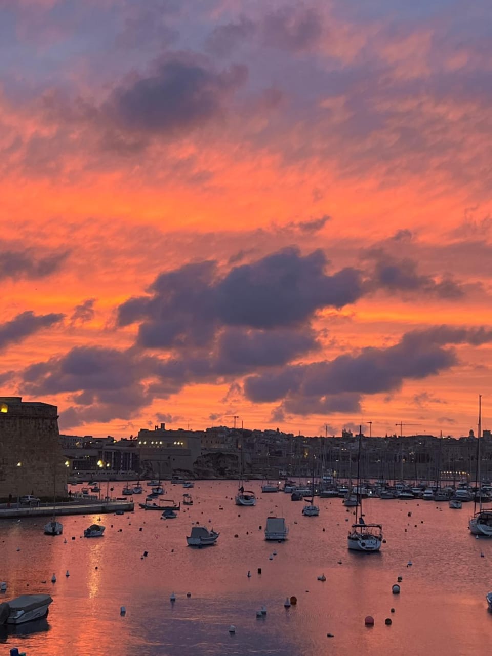 Sea view, Sunset