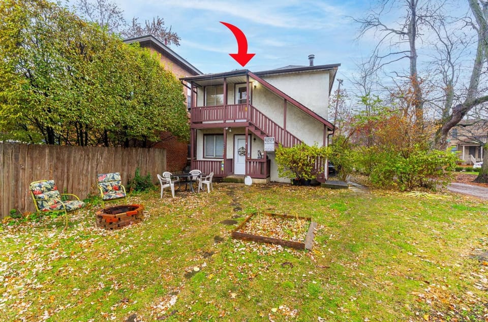 Property building, Garden, Garden view