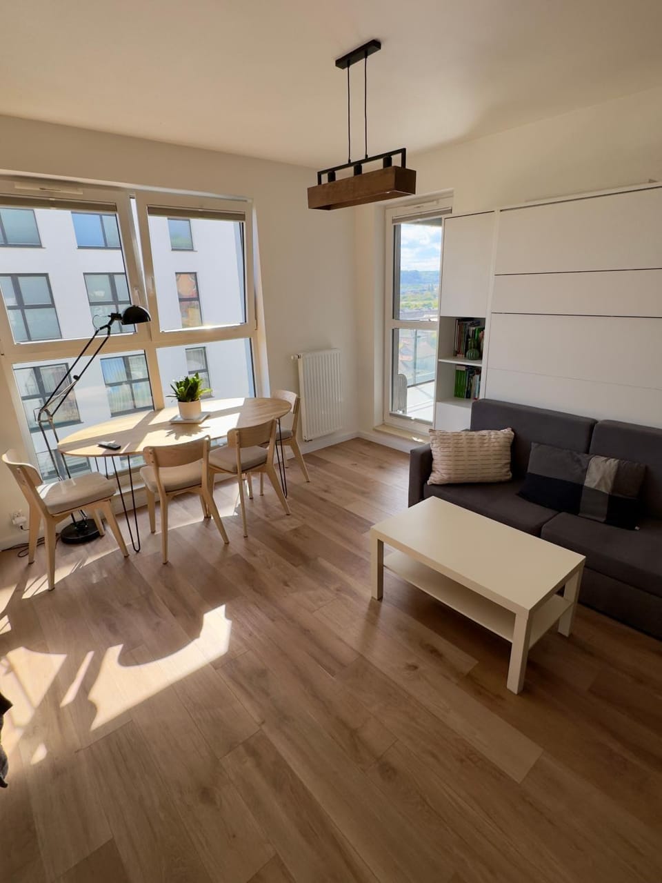 Living room, Seating area, Dining area