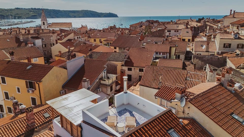 Bird's eye view, City view, Sea view