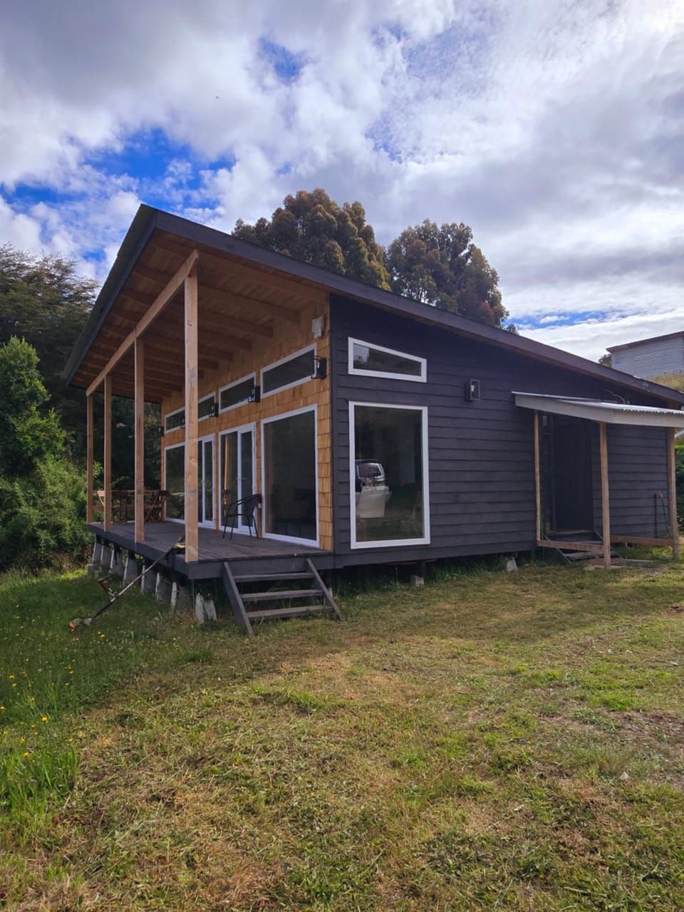 Property building, Natural landscape, Garden view