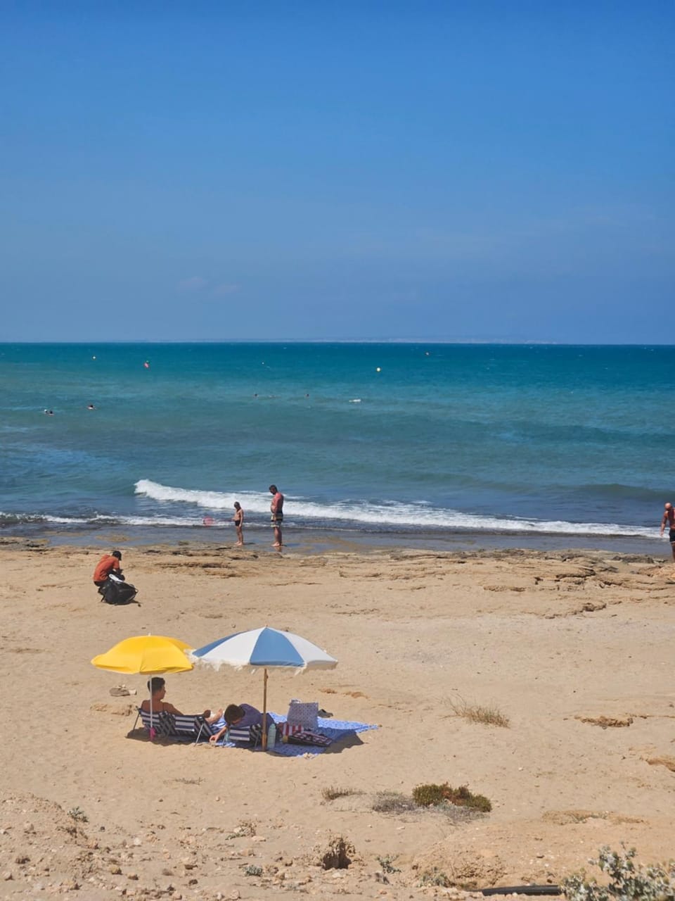 Natural landscape, Beach, Sea view, sunbed