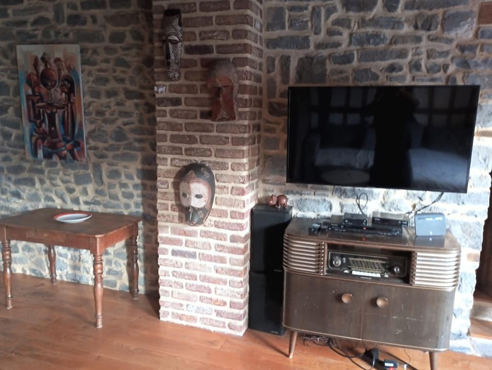 Maison de campagne aux notes africaines House in Belgium