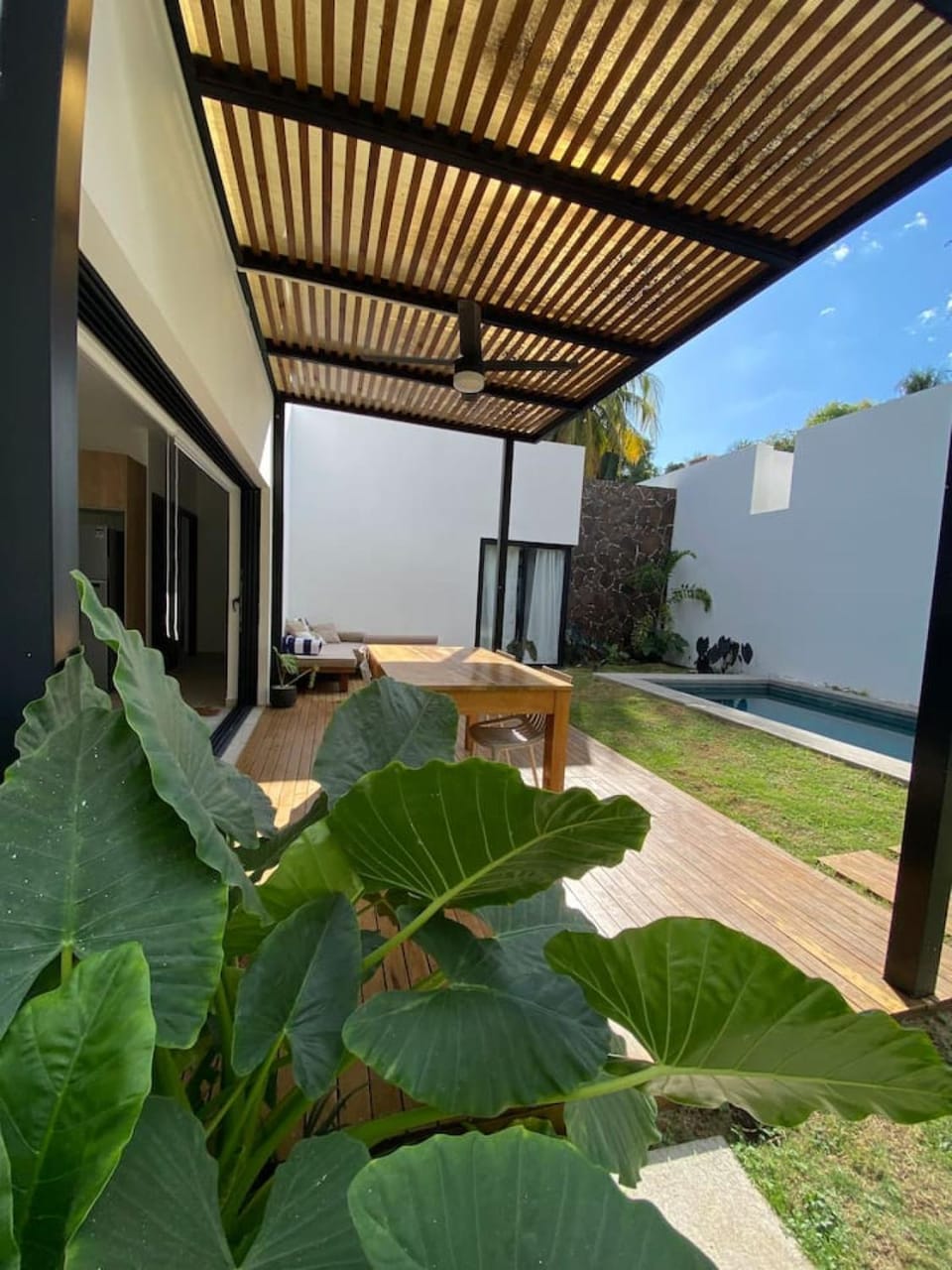 Property building, Day, Garden, Garden view