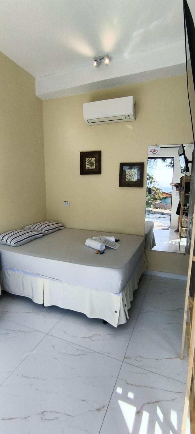 View (from property/room), Other, Bedroom, Landmark view, furniture, towels, air conditioner