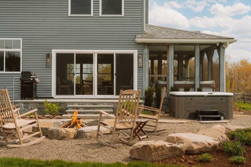 Elevated Catskills Getaway On 15-acre Private Farm House in Hudson Valley