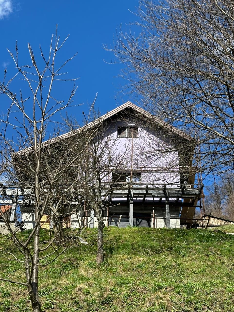 Property building, Spring, Day, Natural landscape