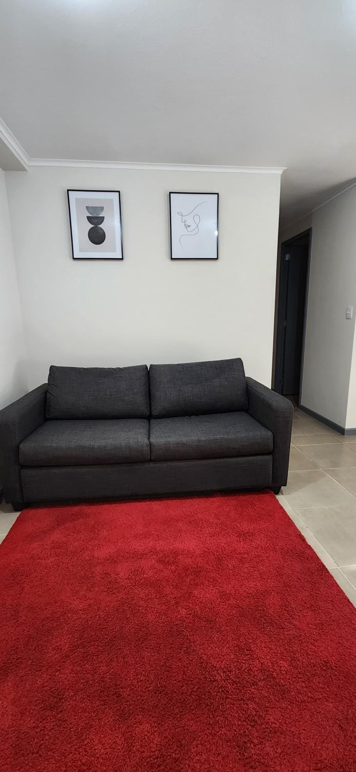 Dormitorio matrimonial con baño privado - altos de san miguel Apartment in Talca