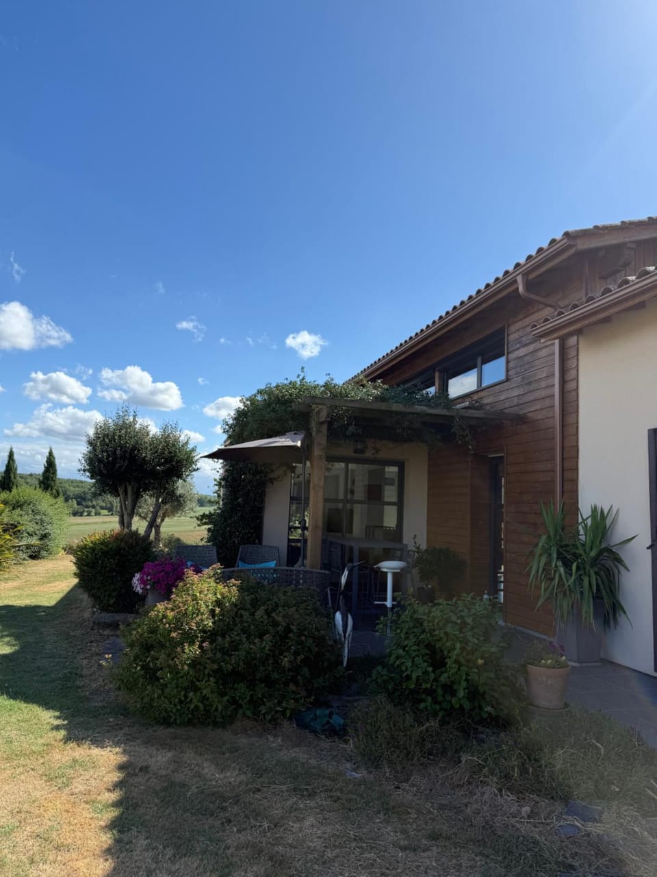 Property building, Garden, Garden view