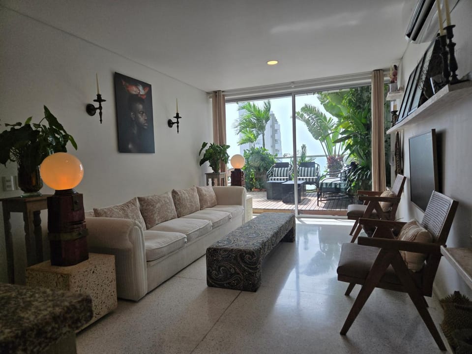 Jardín Tropical Vista al Mar y al Centro Histórico Apartment in Cartagena