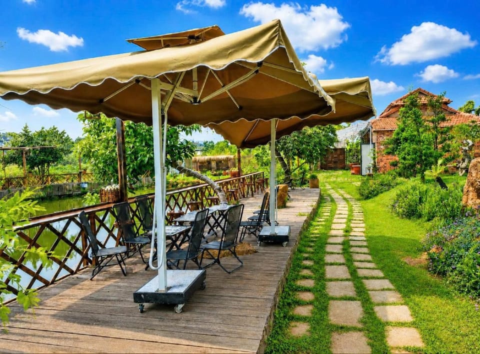 Garden view, sunbed
