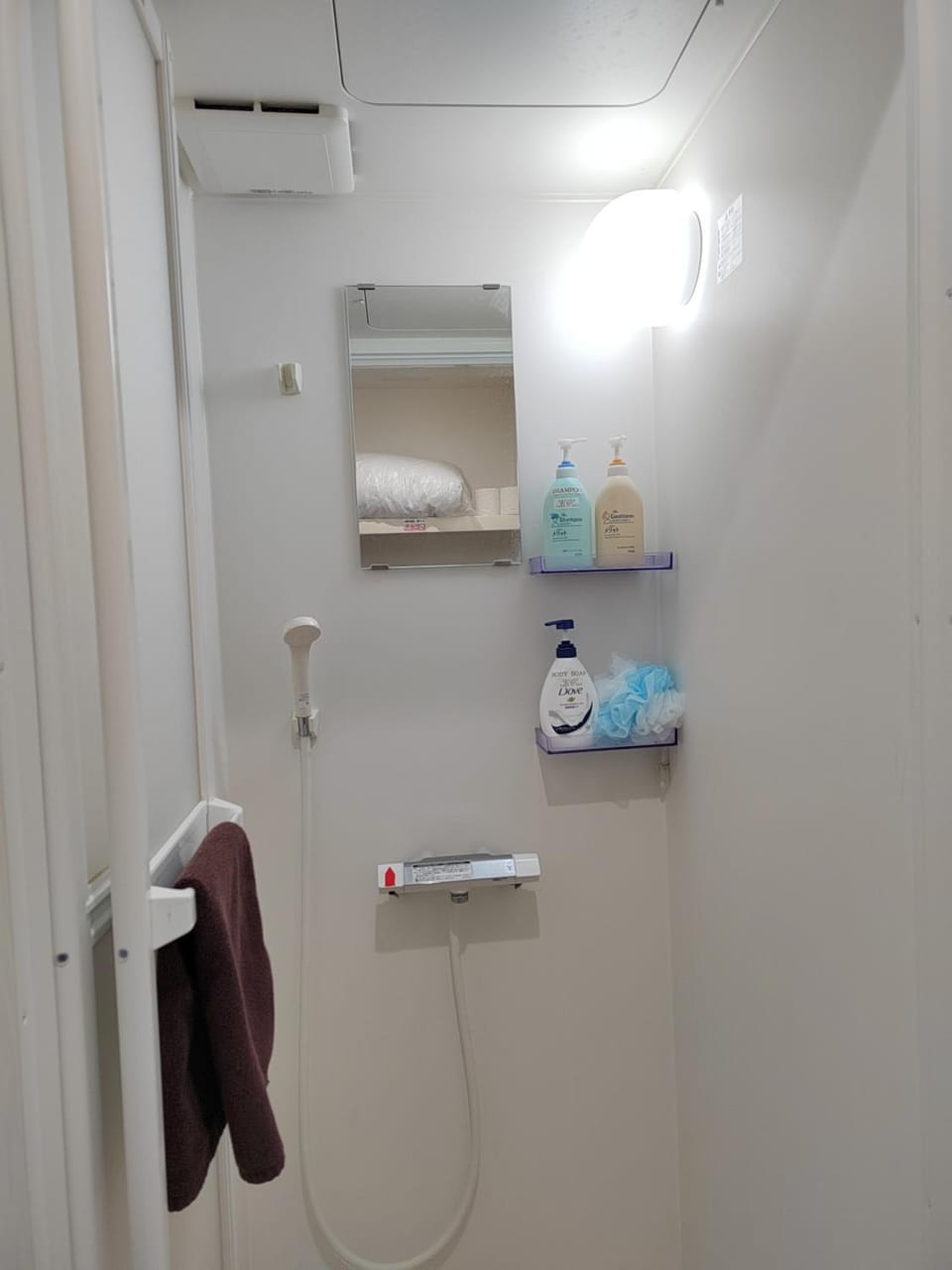 Bathroom, towels