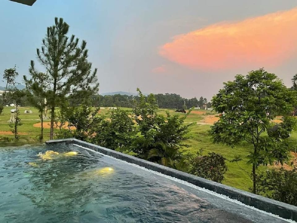 Property building, Lake view, Swimming pool