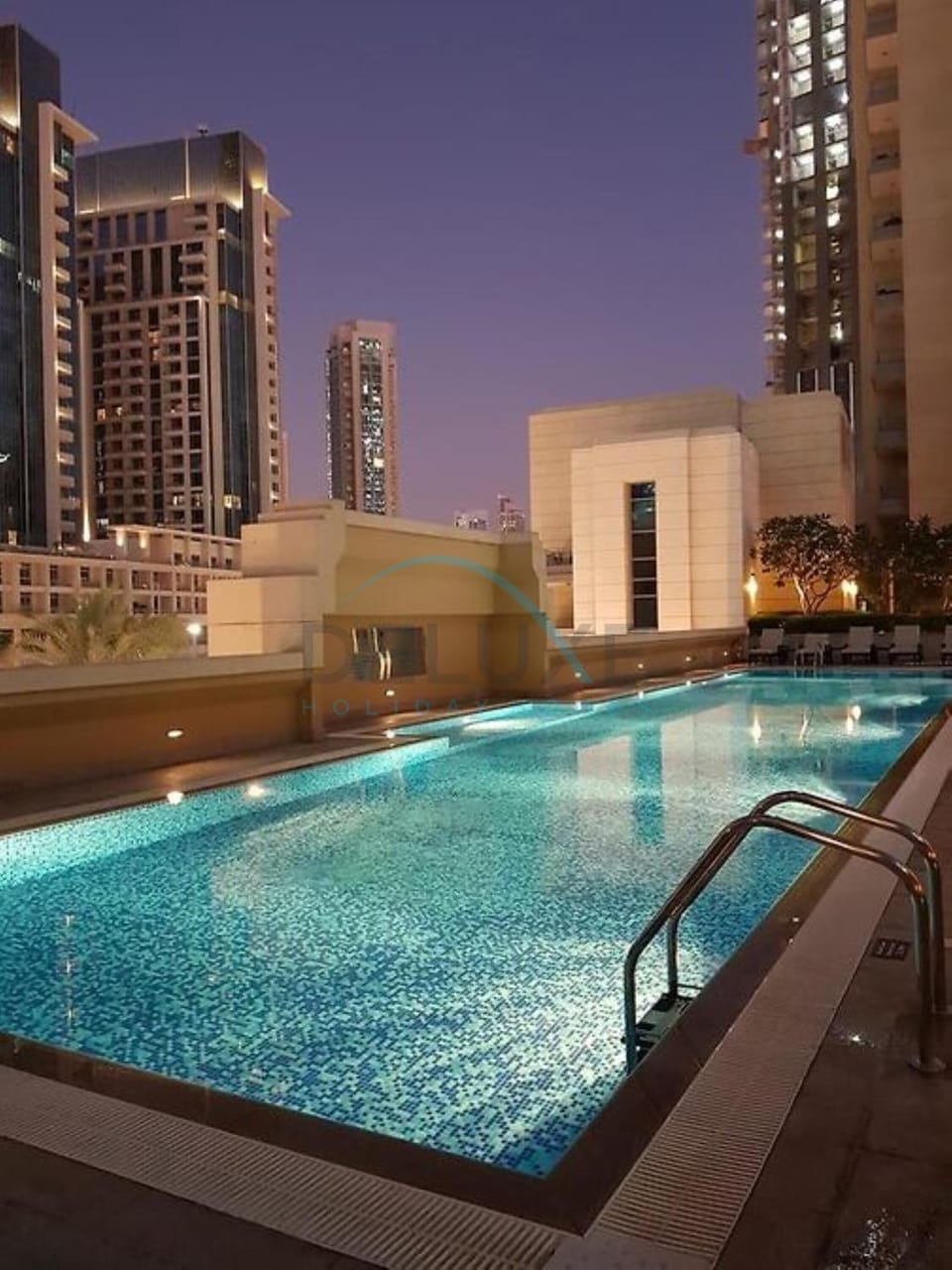 Property building, Pool view, Swimming pool