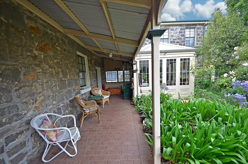 Property building, Patio