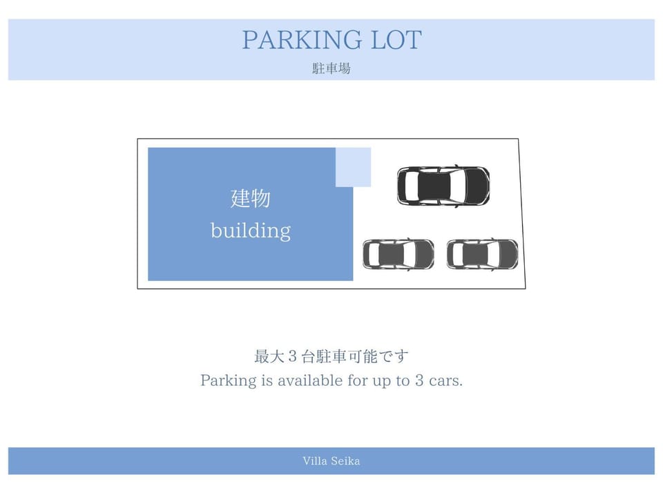 Text overlay, Parking