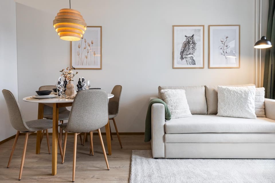 Living room, Dining area