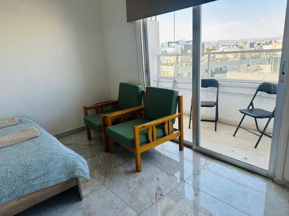 Bed, View (from property/room), Balcony/Terrace, Seating area, Bedroom