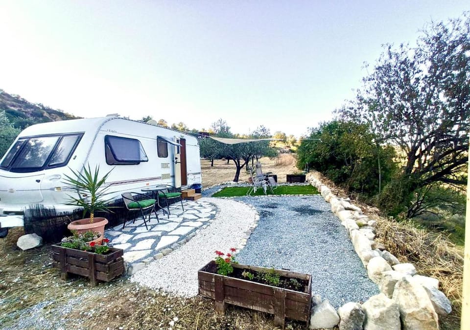 Olive Grove Mountain Caravan Campground/ 
RV Resort in Limassol District