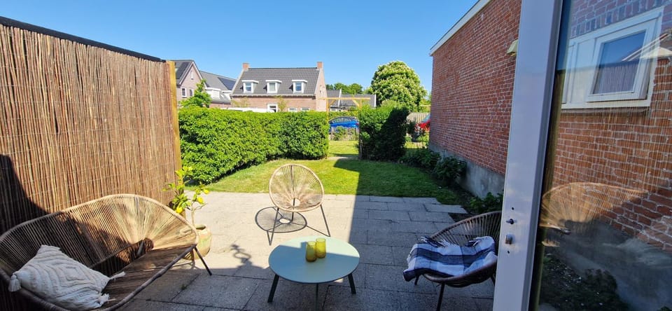 Patio, Seating area, Garden view