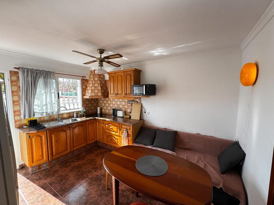 Living room, kitchen