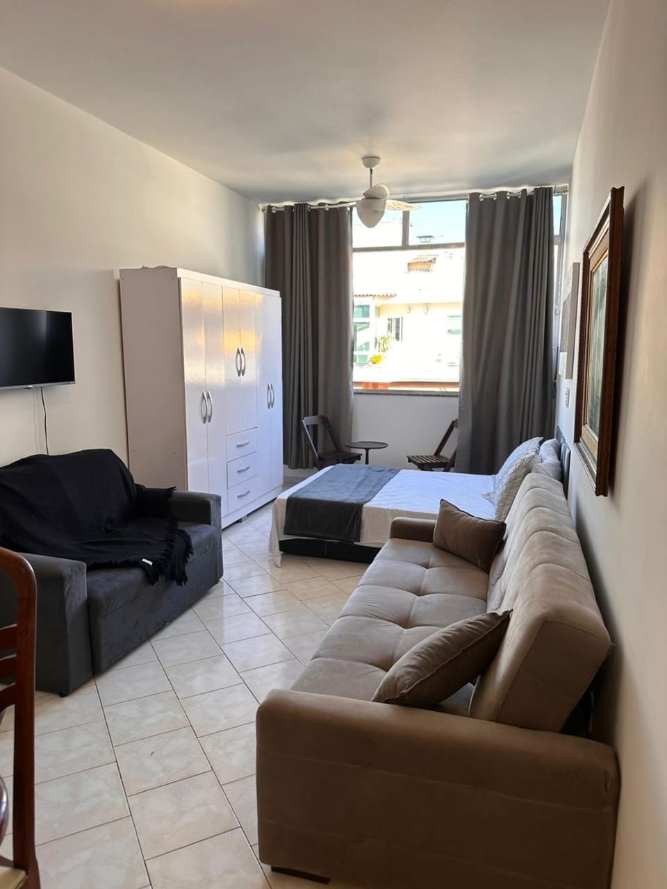 Studio 1 minuto da praia Vista mar lateral Apartment in Rio de Janeiro