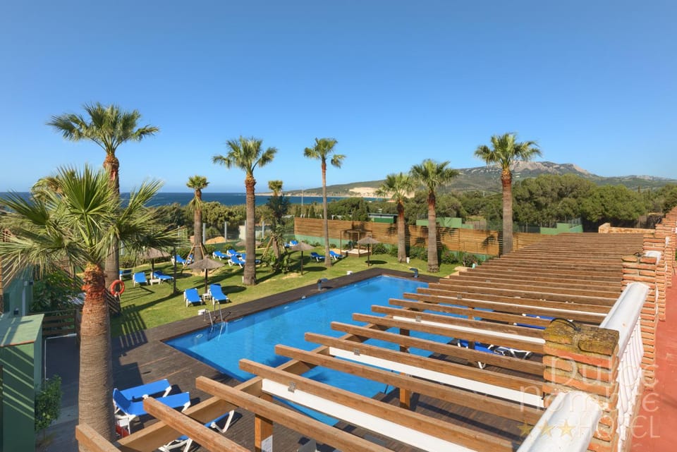 Spring, Day, Natural landscape, Garden, Garden, Swimming pool, sunbed