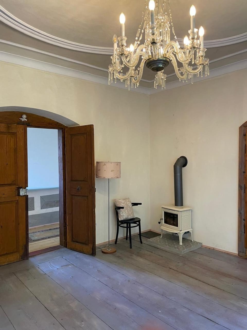 Apartmán v barokního faře s rozsáhlou zahradou Apartment in Czechia