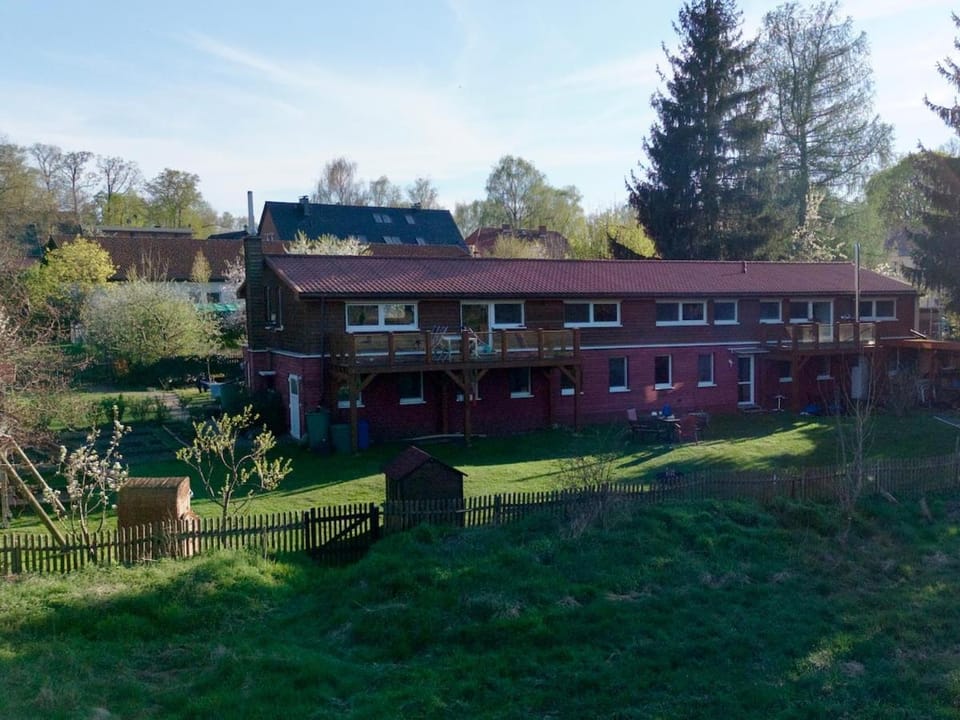Property building, Garden view