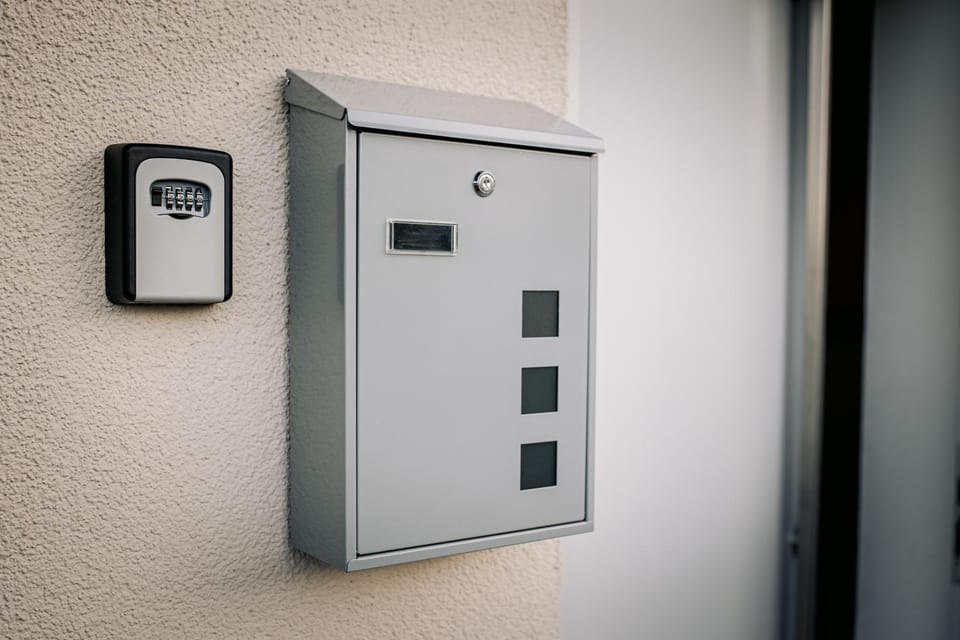 Facade/entrance, locker
