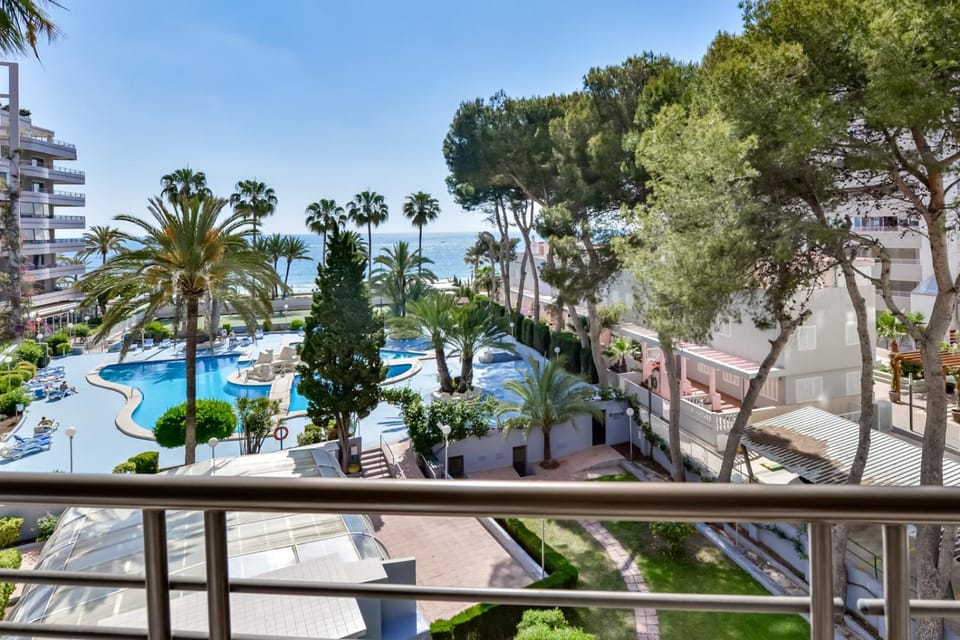 Property building, View (from property/room), Pool view, Swimming pool