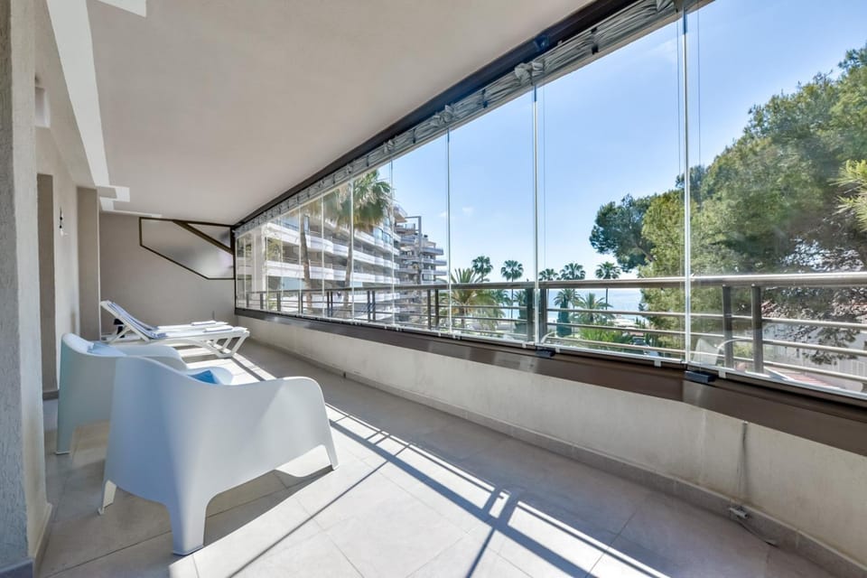 View (from property/room), Balcony/Terrace, Seating area