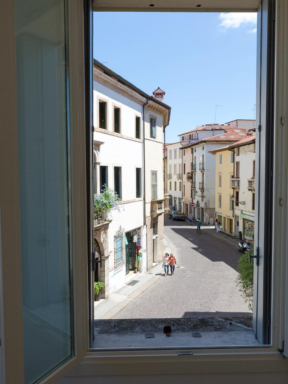 Quiet street view