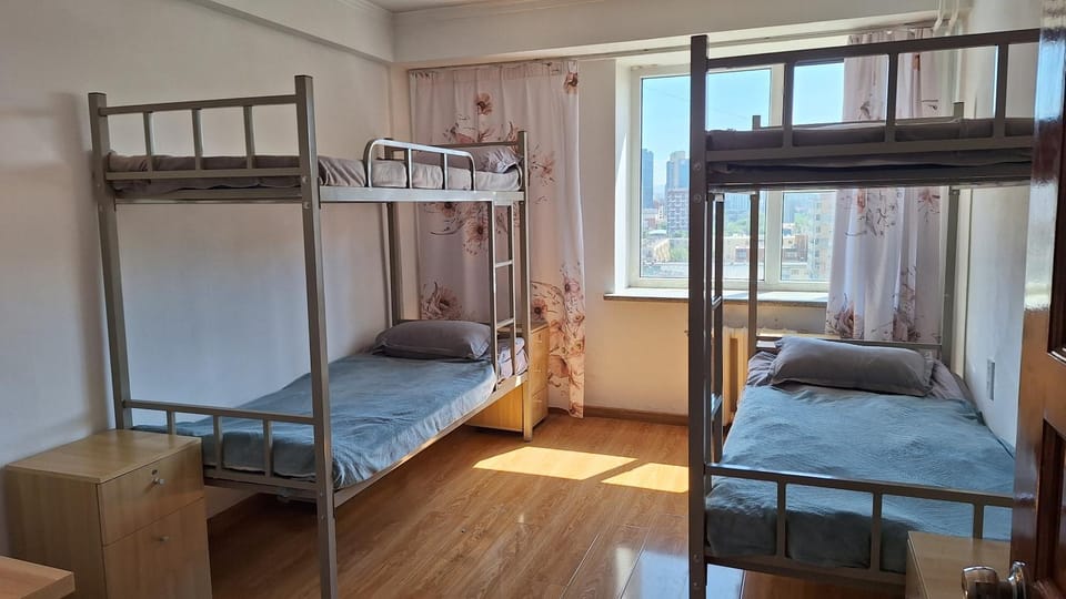 Photo of the whole room, Bedroom, bunk bed