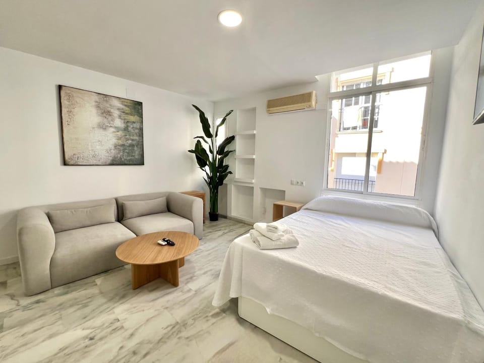 Living room, Photo of the whole room, air conditioner