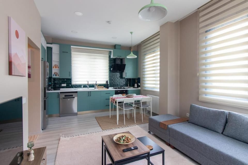 Modern 1BR with Elegant Design in Göktürk Apartment in Istanbul