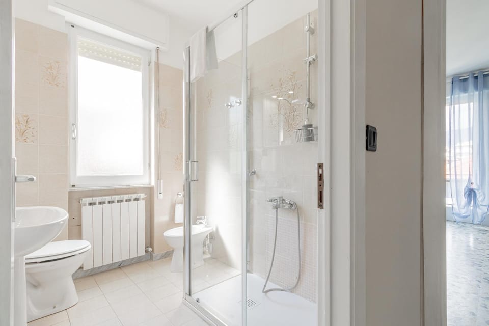 Shower, Toilet, Bathroom, bidet, towels