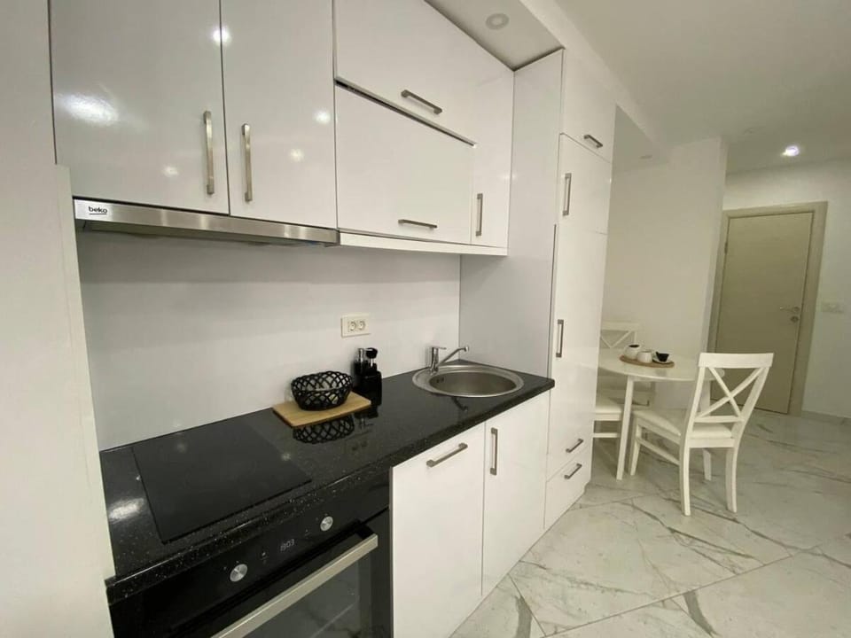 Kitchen or kitchenette, Dining area, oven, stove