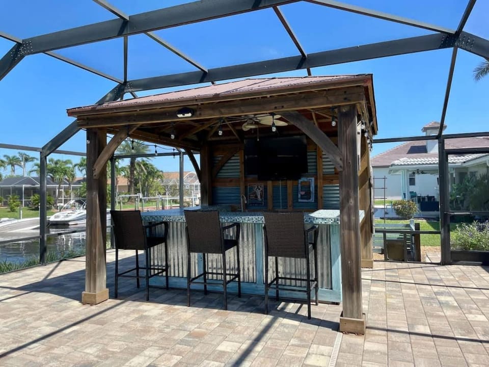 Vietnam-Inspired Cape Villa House in Cape Coral