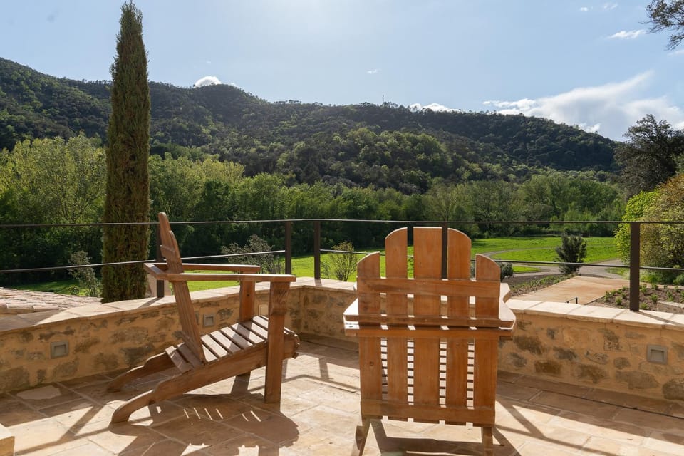 Natural landscape, Balcony/Terrace, Balcony/Terrace, Garden view, Mountain view