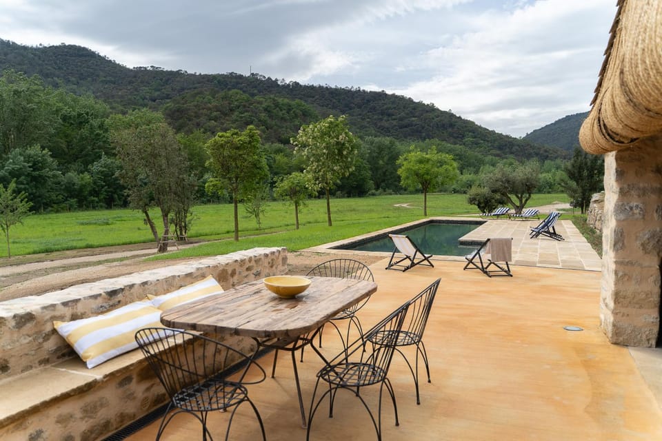 Natural landscape, Balcony/Terrace, Mountain view, sunbed