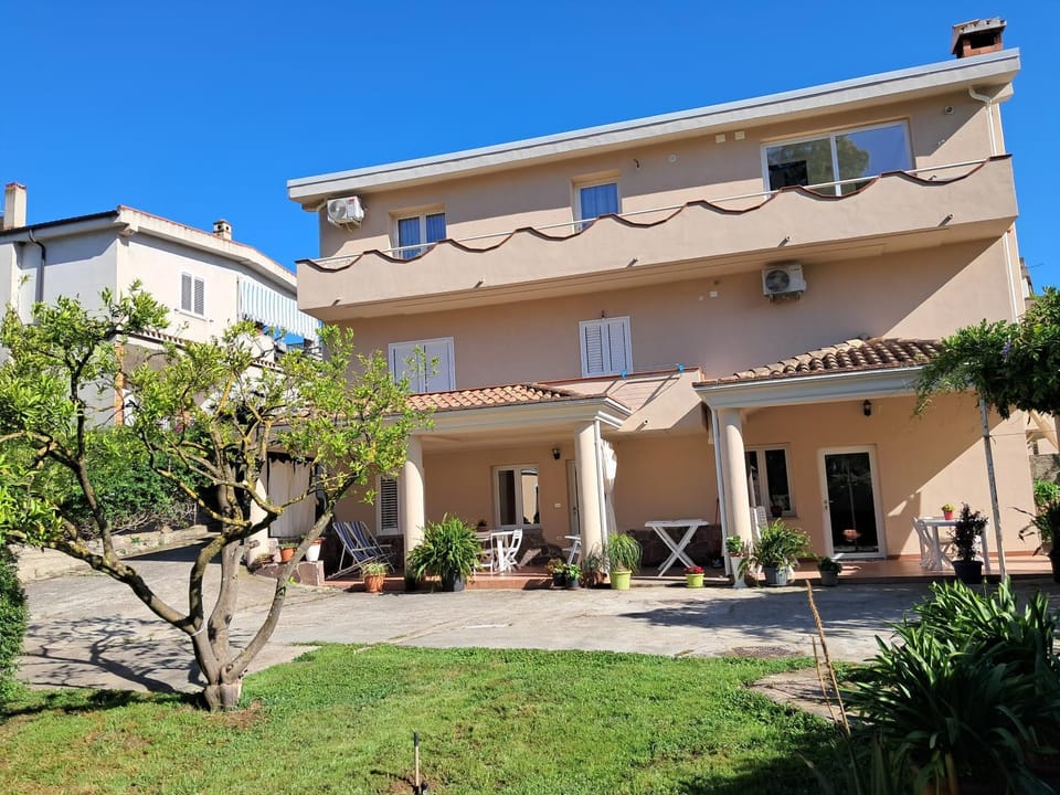 Property building, Garden, Garden view