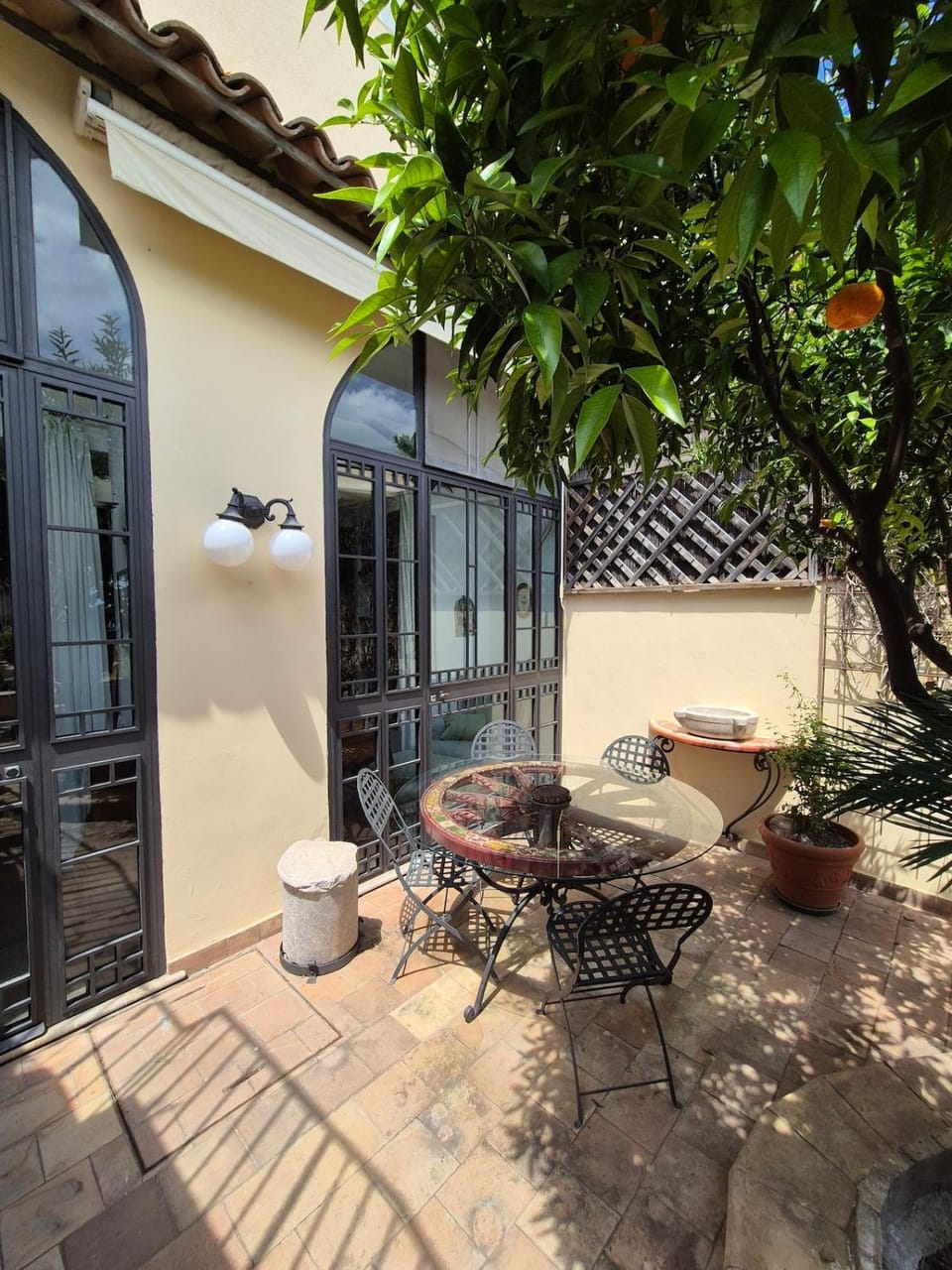 Garden, Dining area, Garden view