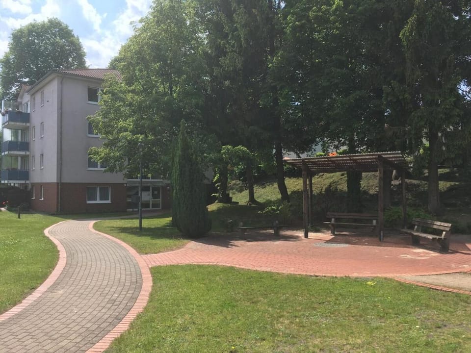 Property building, Garden, Garden view