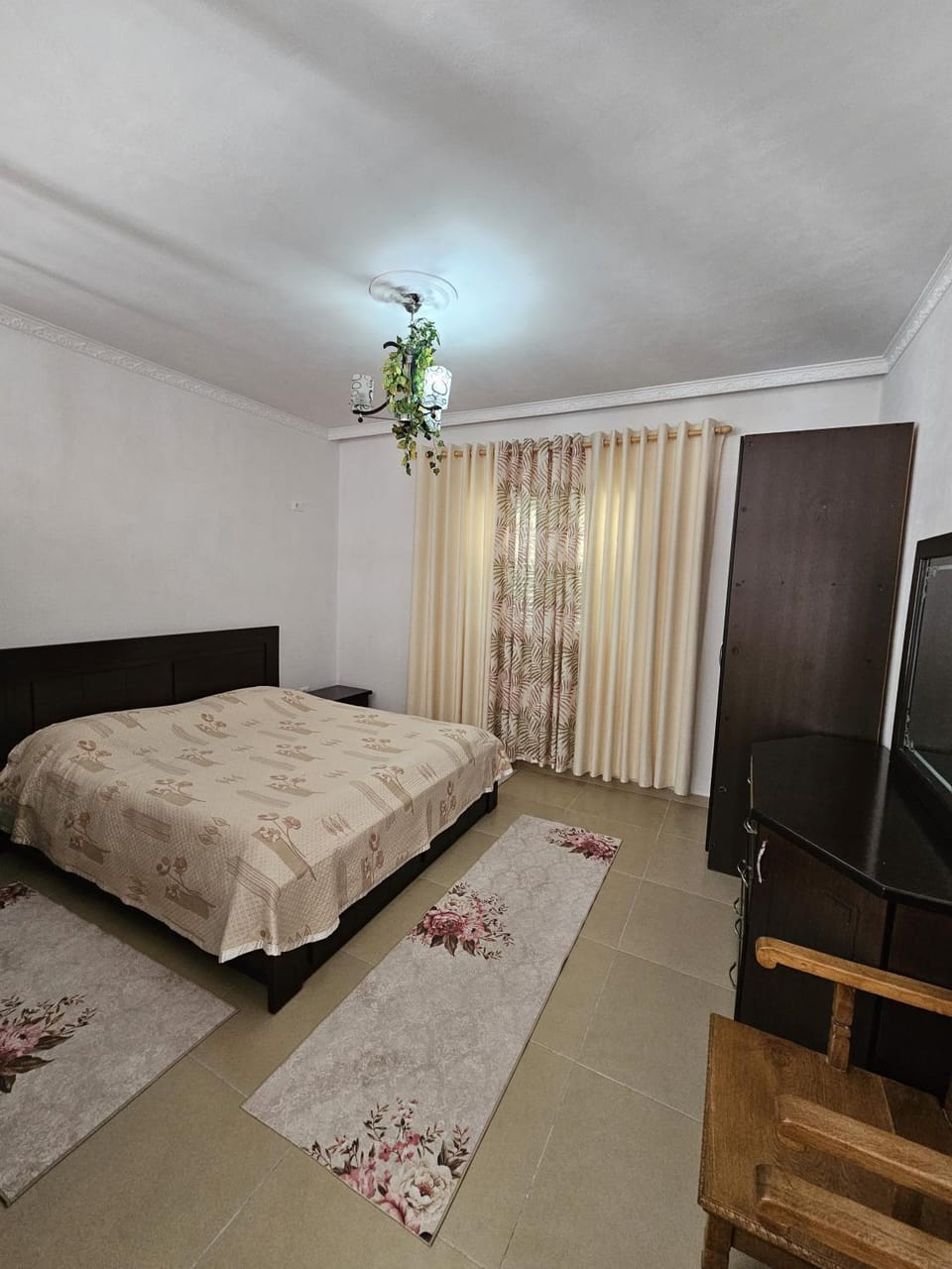 Bed, Photo of the whole room, Bedroom, hair dresser